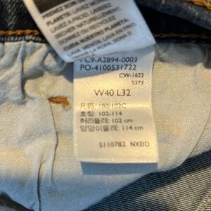 Levi’s Signature Loose 
40 w
32 l
Dk blue
No rips